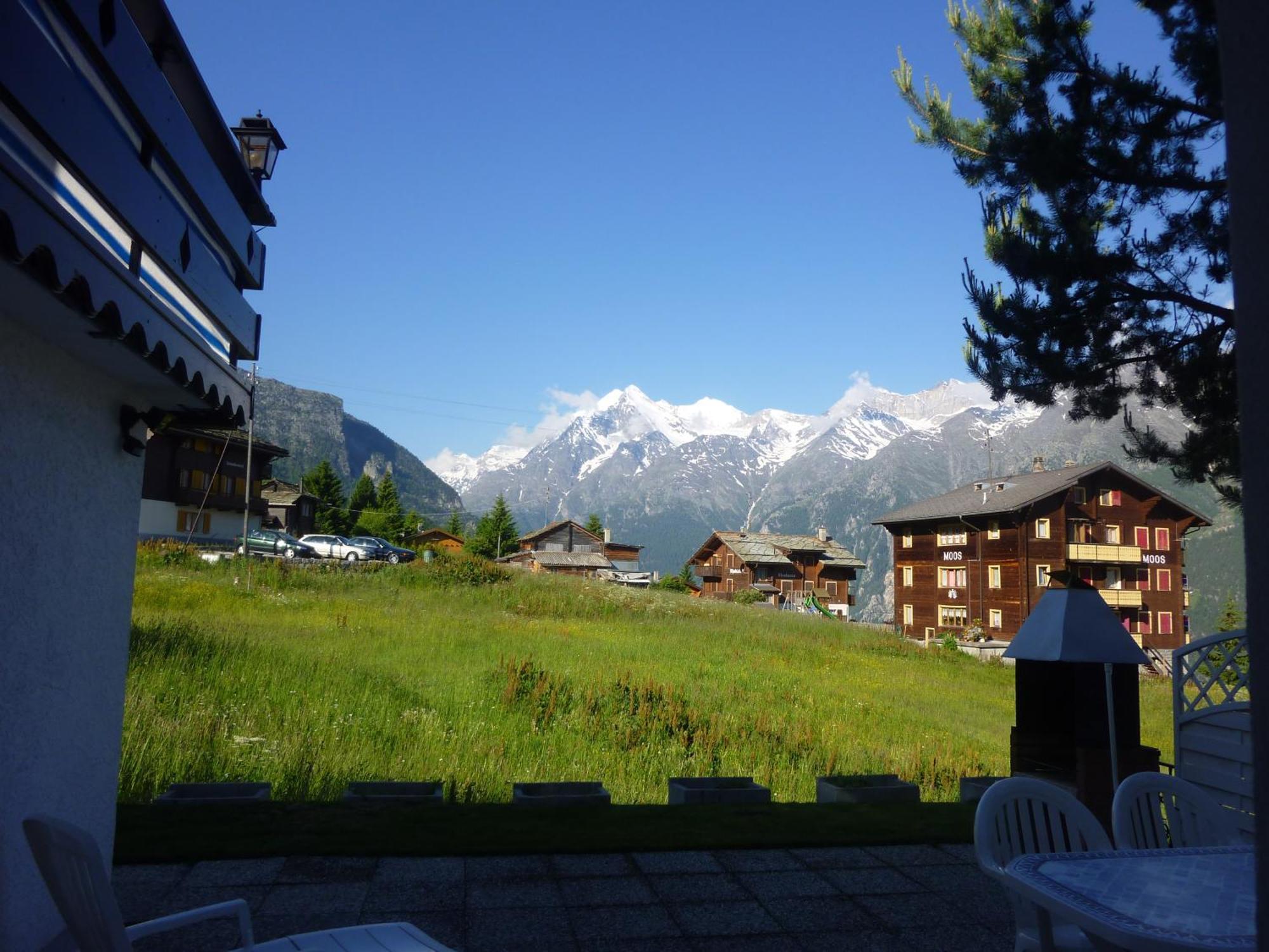 Ferienwohnung Edelweiss Grächen Екстериор снимка