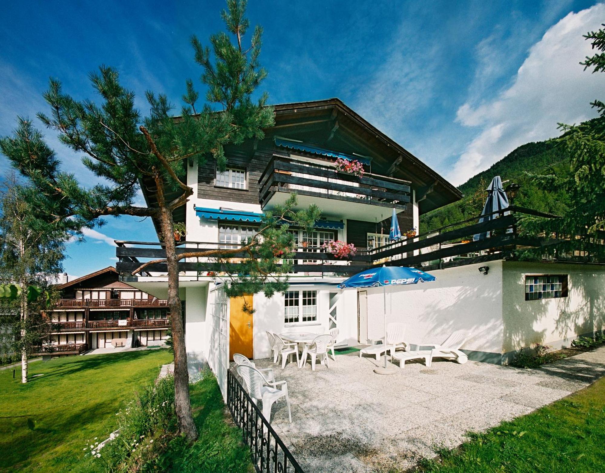 Ferienwohnung Edelweiss Grächen Екстериор снимка